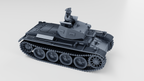 WG3D Panzer II Ausf.D (Sd.Kfz.121) + 3 Tankmen (Germany, WW2)