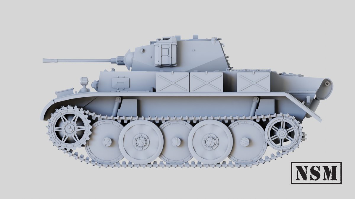 NSM Panzer II Ausf L "Luchs" (Germany, WW2)