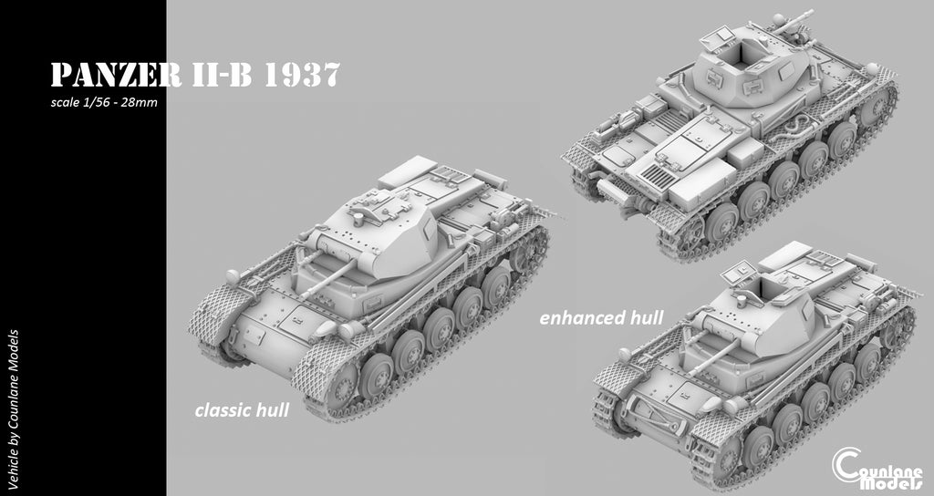 Counlane Panzer II Ausf B 1937 (Germany, WW2)