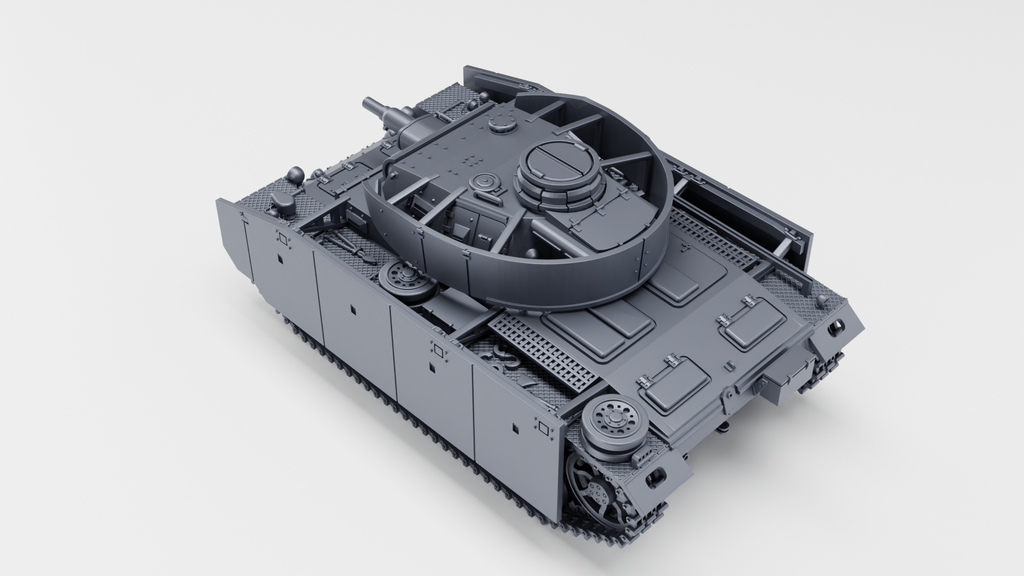 WG3D Panzer III Ausf. N (Germany, WW2)