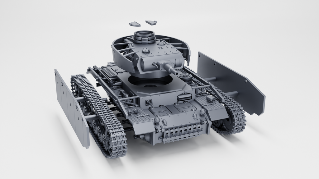 WG3D Panzer III Ausf. N (Germany, WW2)