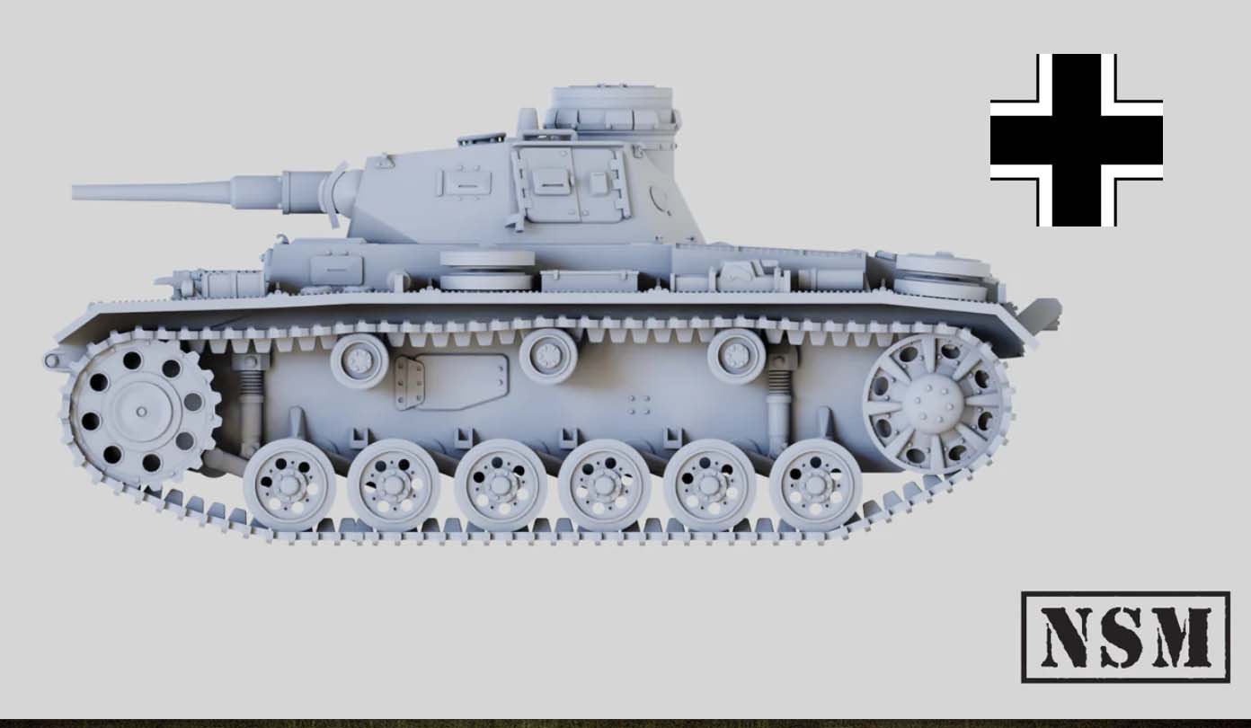 NSM Panzer III Ausf F (Germany, WW2)