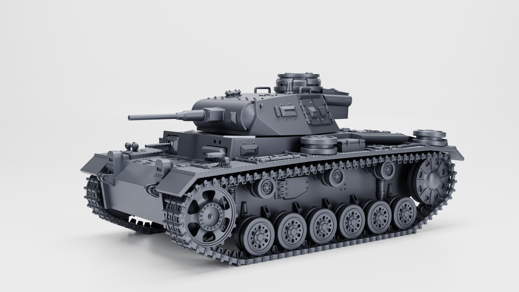 WG3D Panzer III Ausf.G (standard+winter edition) (Germany, WW2)