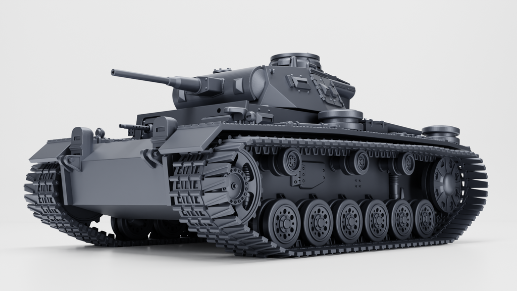 WG3D Panzer III Ausf.G (standard+winter edition) (Germany, WW2)