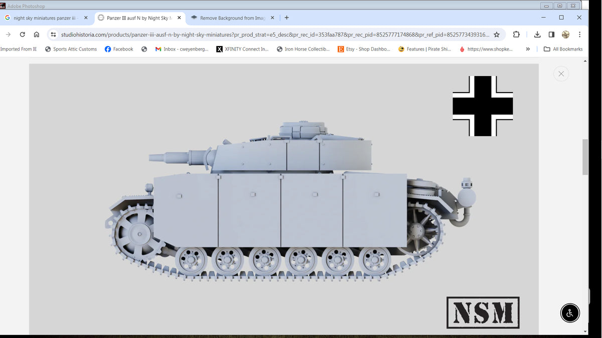 NSM Panzer III Ausf N (Germany, WW2)