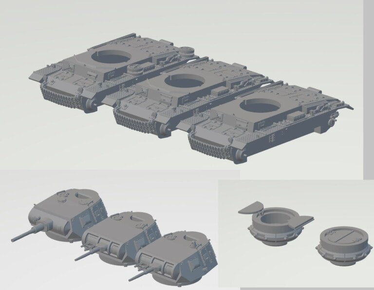 Arvernes Panzer 3 Ausf E-F-G (Germany, WW2)