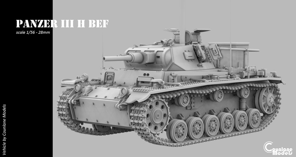 Counlane Panzer III H BEF 1940-41 (Germany, WWII)