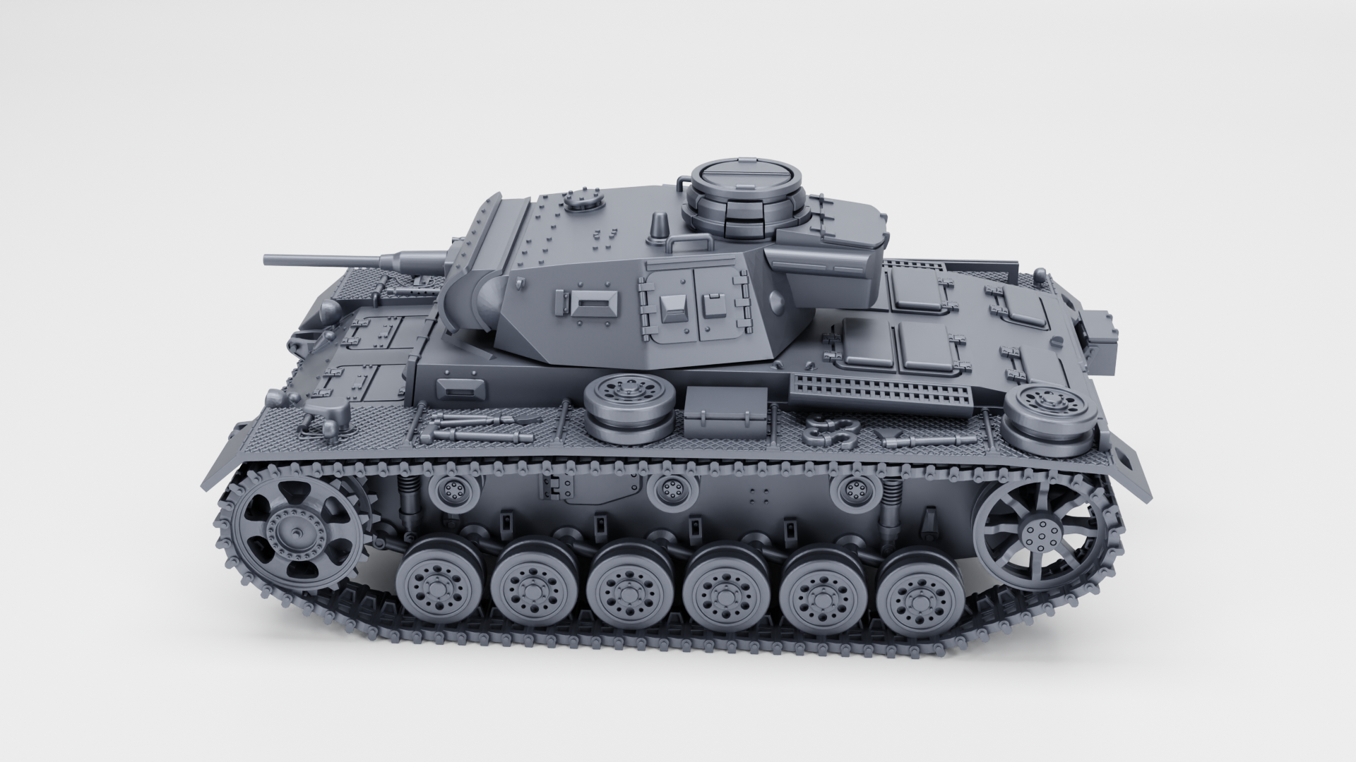 WG3D Panzer III Ausf. H (Germany, WW2)