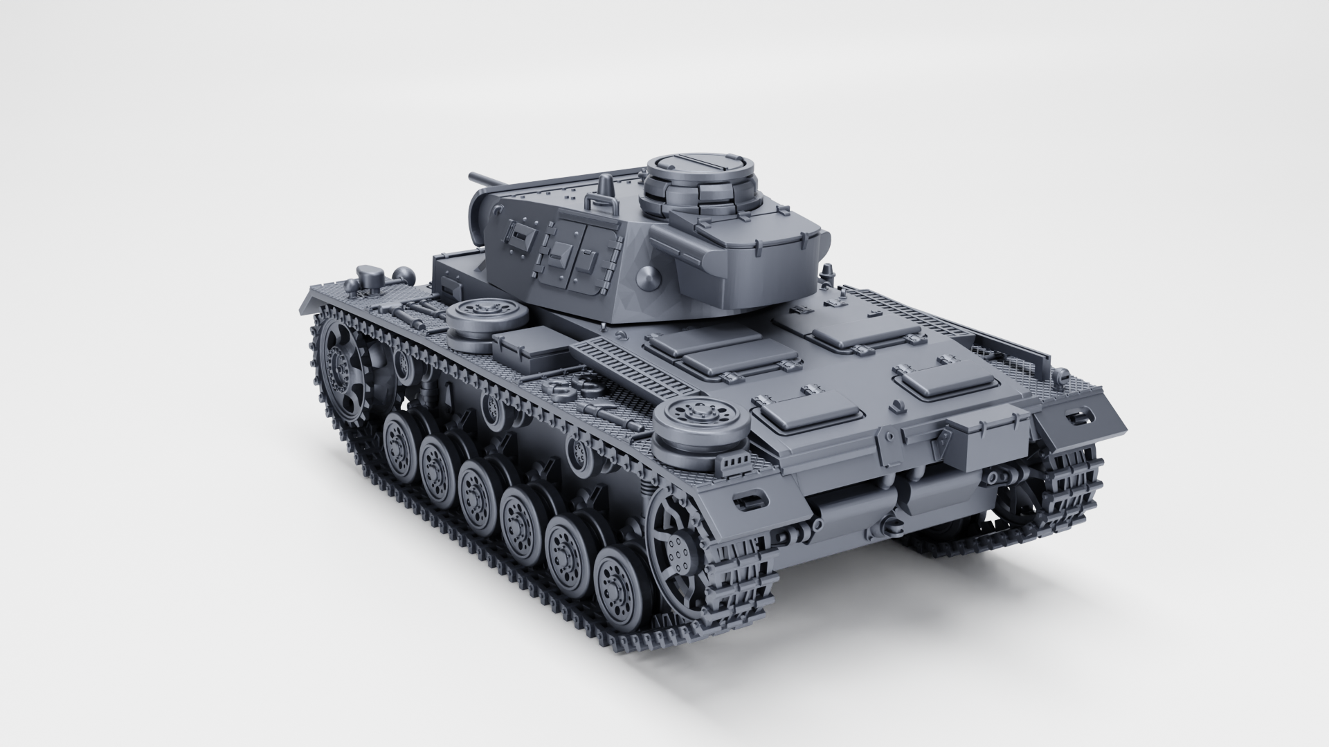 WG3D Panzer III Ausf. H (Germany, WW2)