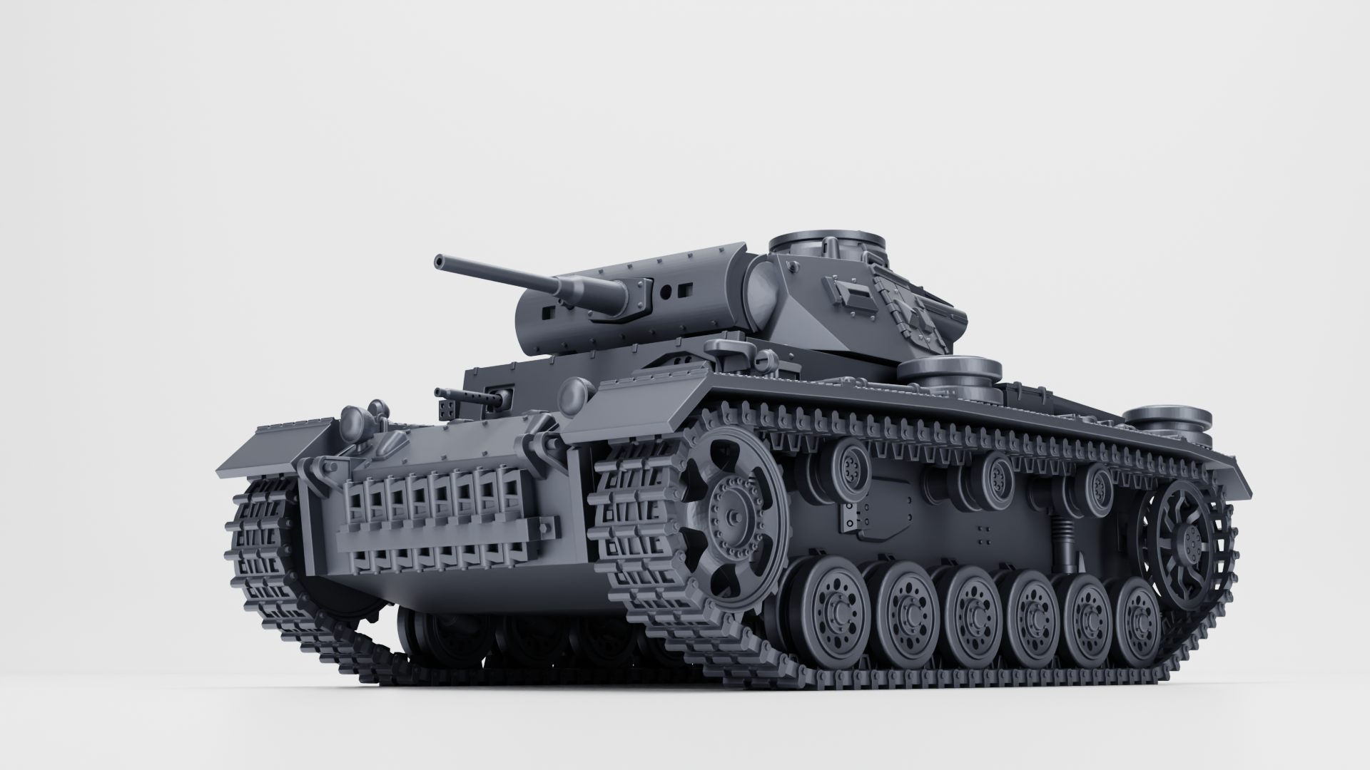WG3D Panzer III Ausf. H (Germany, WW2)