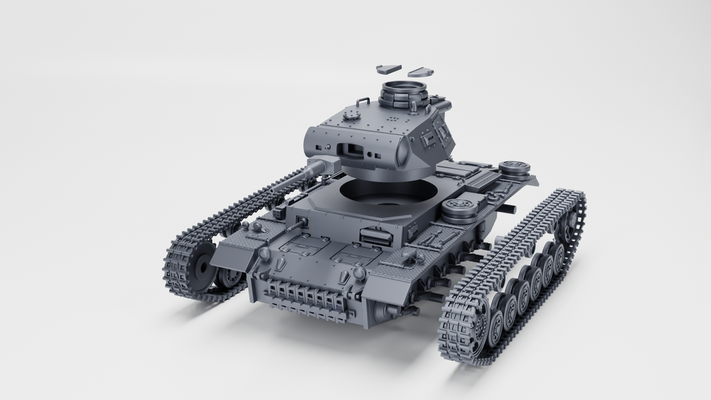 WG3D Panzer III Ausf. H (Germany, WW2)