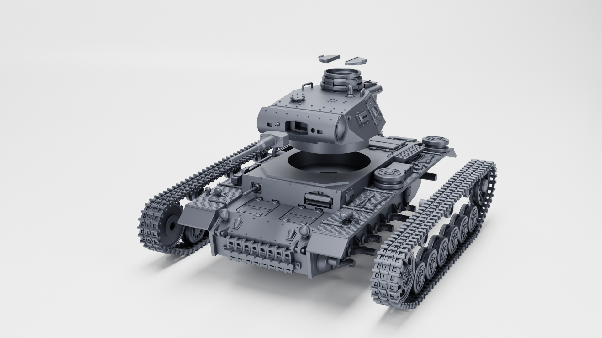 WG3D Panzer III Ausf. H (Germany, WW2)