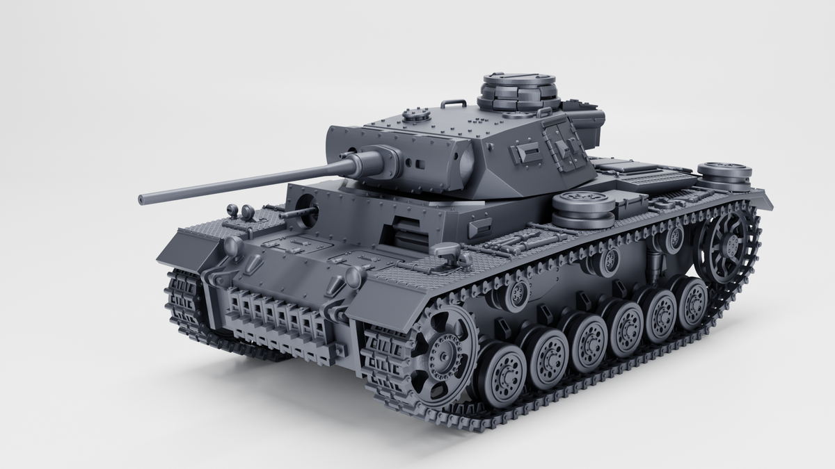 WG3D Panzer III Ausf. L (Germany, WW2)