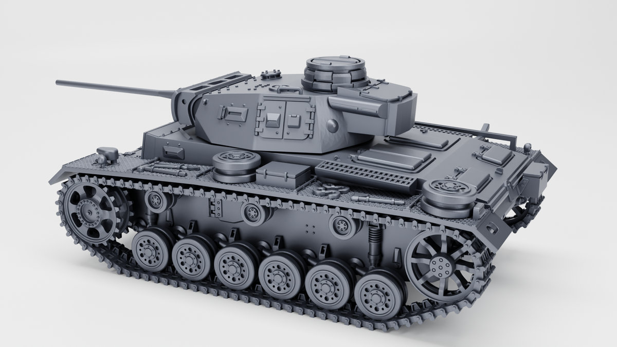 WG3D Panzer III Ausf. L (Germany, WW2)