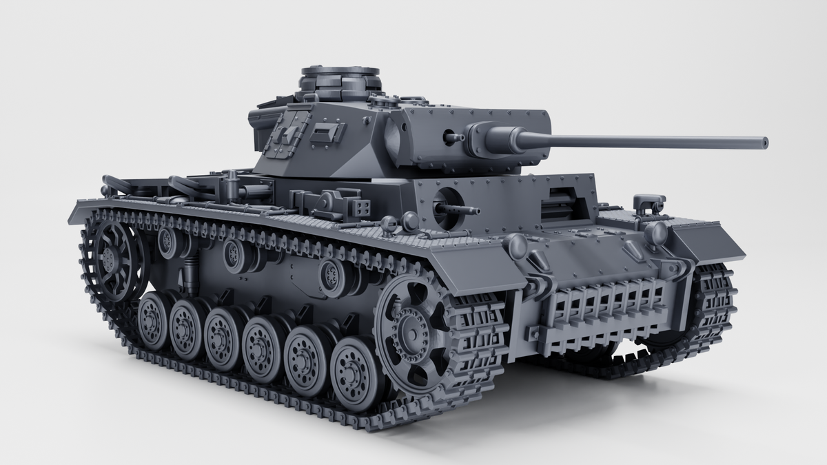 WG3D Panzer III Ausf. L (Germany, WW2)