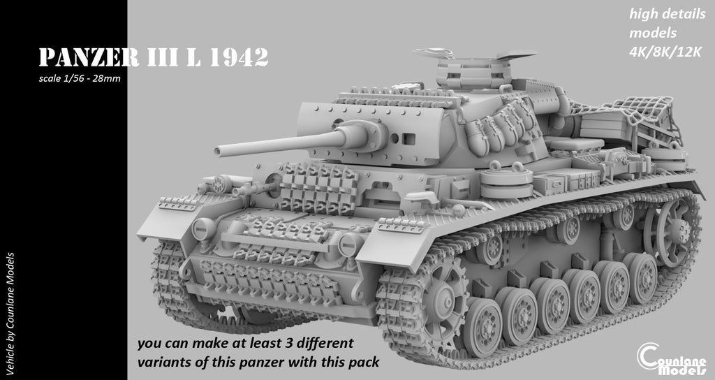 Counlane Panzer III Ausf. L (Germany, WW2)