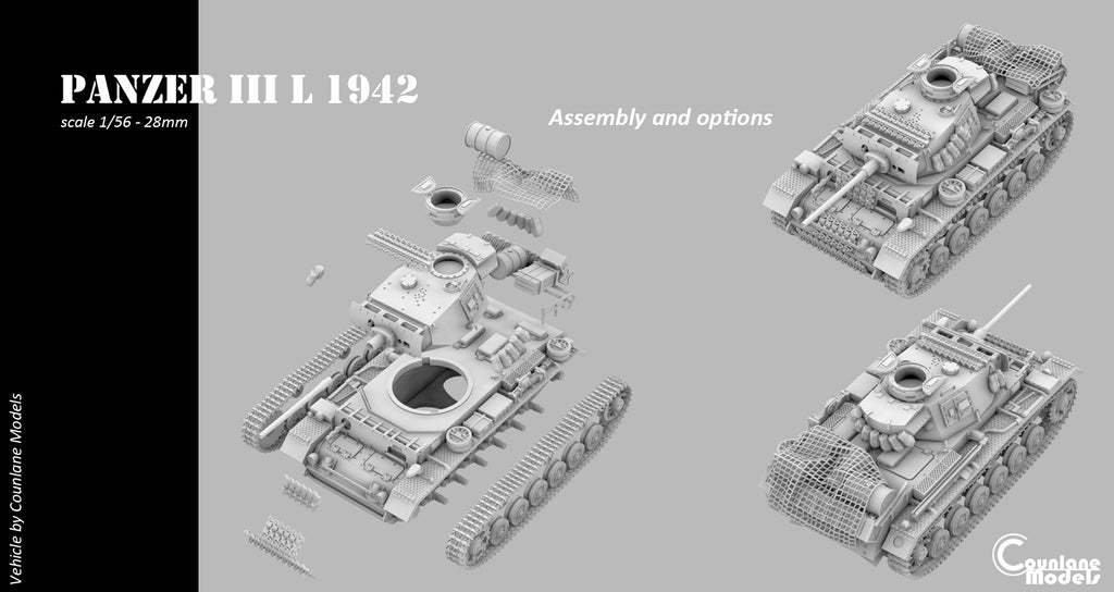 Counlane Panzer III Ausf. L (Germany, WW2)