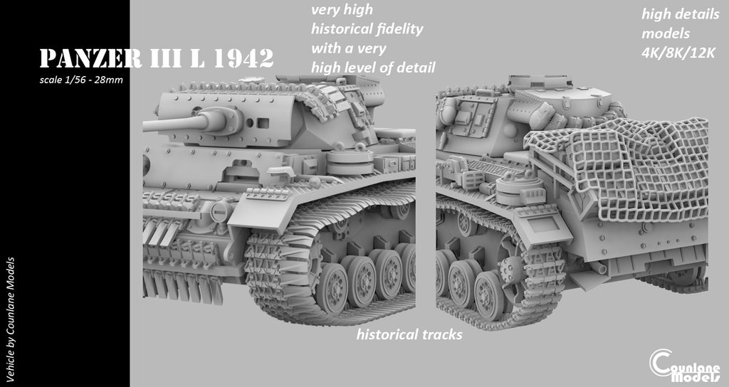 Counlane Panzer III Ausf. L (Germany, WW2)
