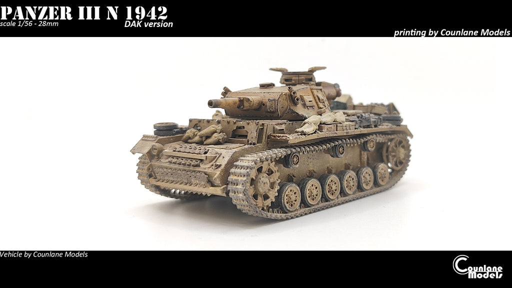 Counlane Panzer III Ausf. N 1942-43 (Germany, WW2)