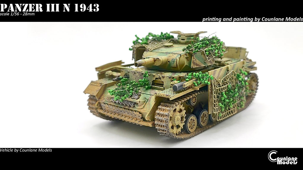 Counlane Panzer III Ausf. N 1942-43 (Germany, WW2)