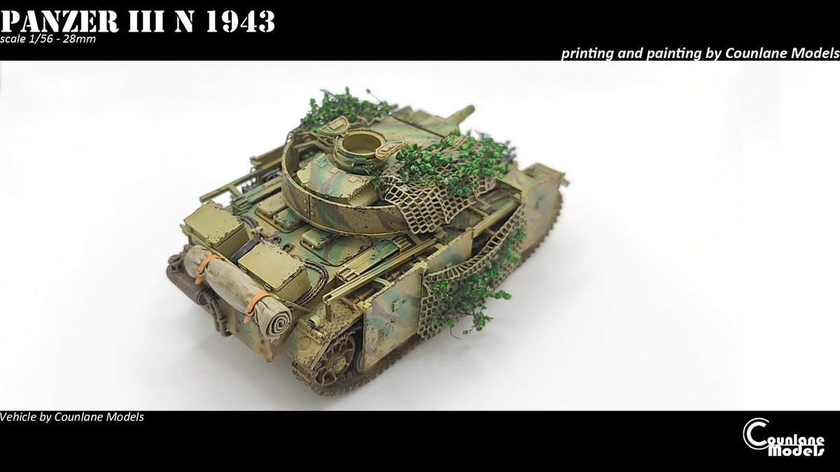 Counlane Panzer III Ausf. N 1942-43 (Germany, WW2)