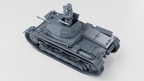 WG3D Panzer II Ausf.A (Sd.Kfz.121) + 3 Tankmen (Germany, 1934, Interwar)