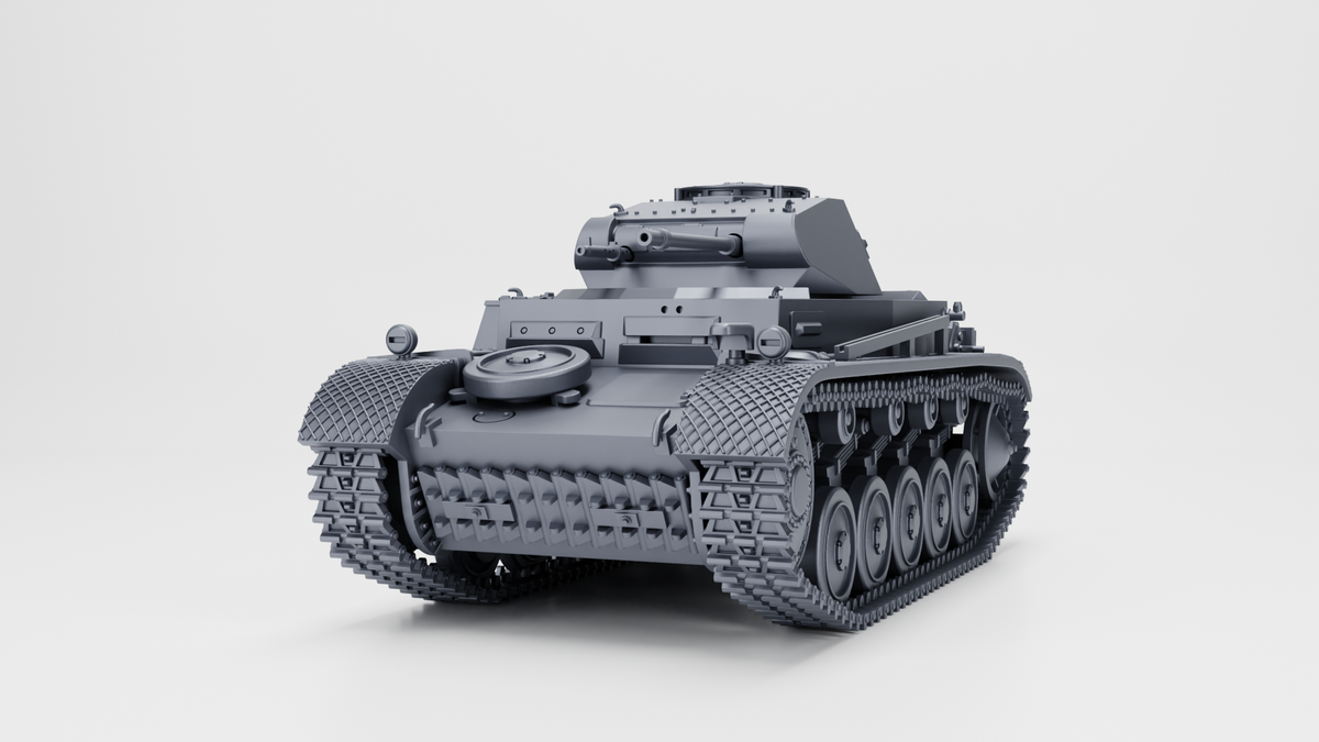 WG3D Panzer II Ausf F (Germany, WW2)