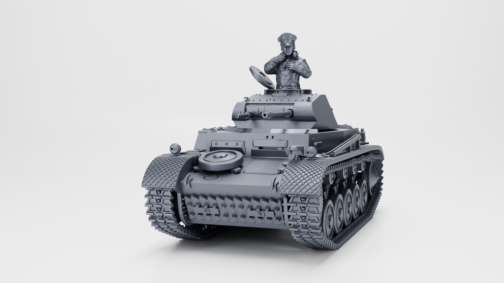 WG3D Panzer II Ausf F (Germany, WW2)