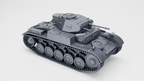 WG3D Panzer II Ausf F (Germany, WW2)