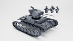 WG3D Panzer II Ausf F (Germany, WW2)