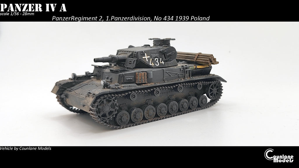 Counlane Panzer IV Ausf A 1939 (Germany, WW2)