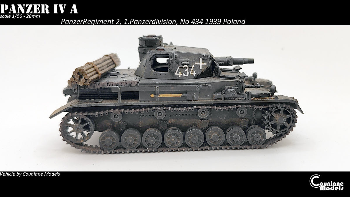 Counlane Panzer IV Ausf A 1939 (Germany, WW2)