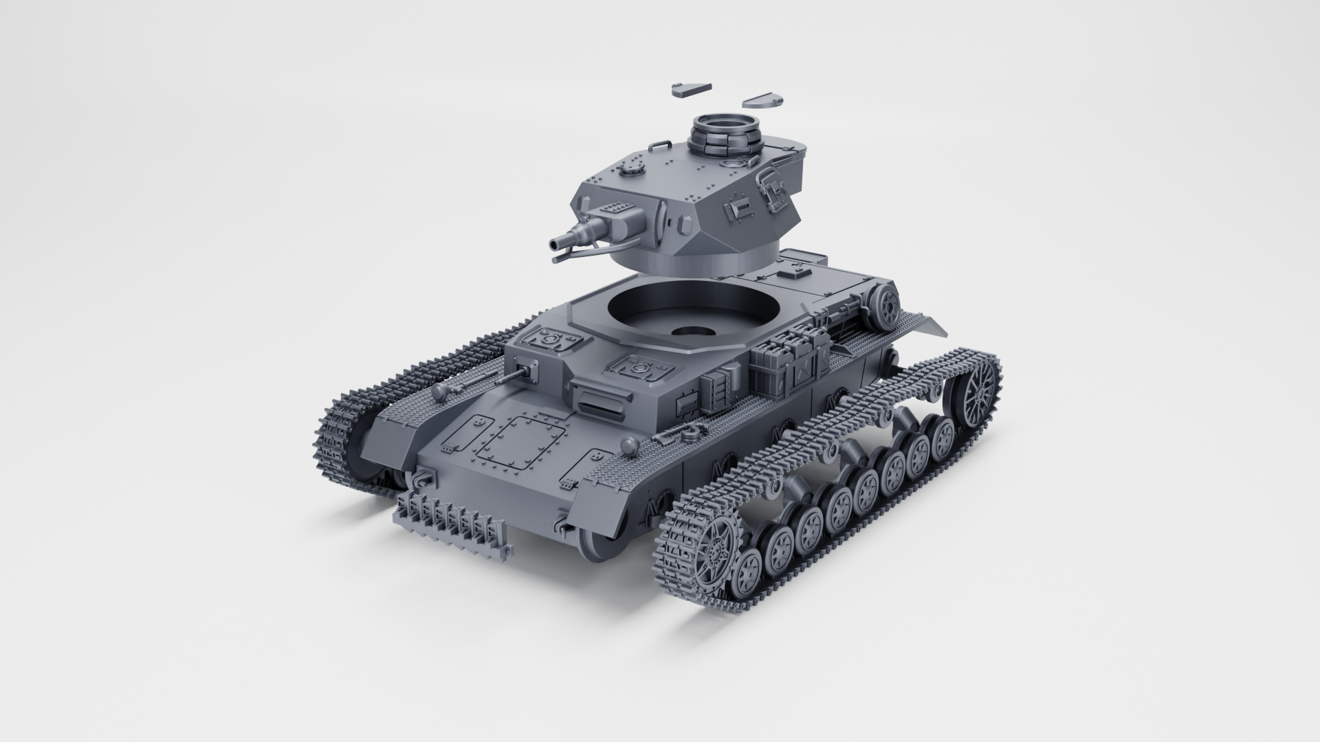 WG3D Panzer IV Ausf.D (standard+winter edition) (Germany, WW2)