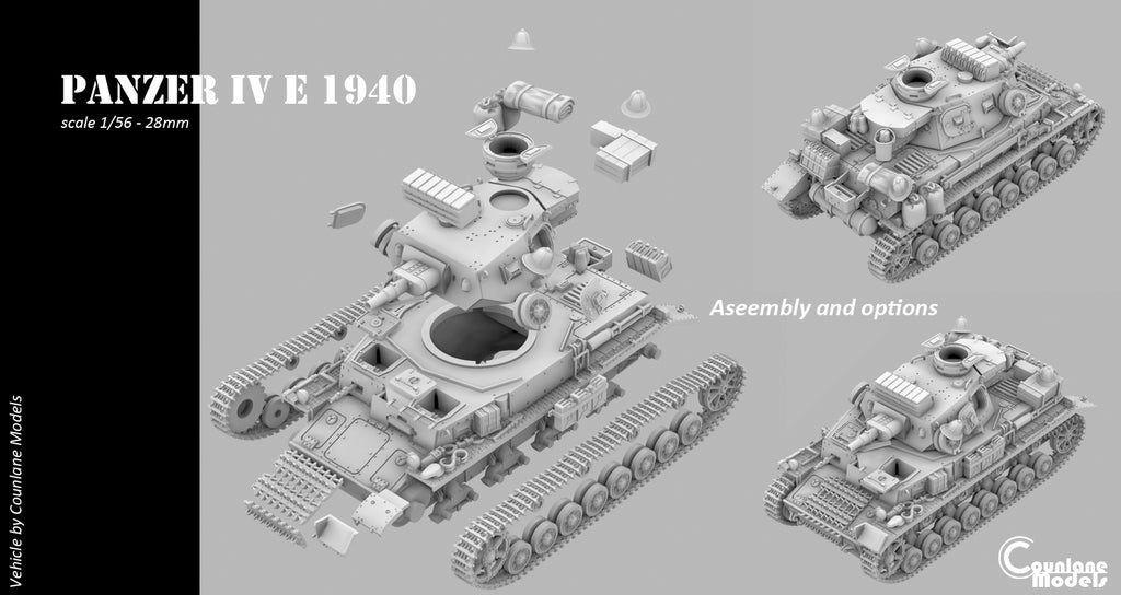 Counlane Panzer IV Ausf. E (Germany, WW2)