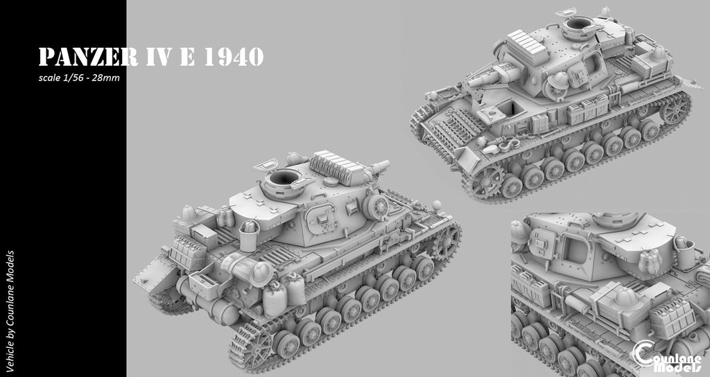 Counlane Panzer IV Ausf. E (Germany, WW2)