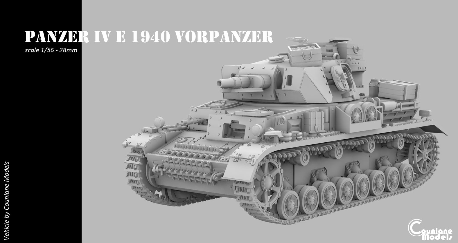 Counlane Panzer IV Ausf. E Vorpanzer (Germany, WW2)