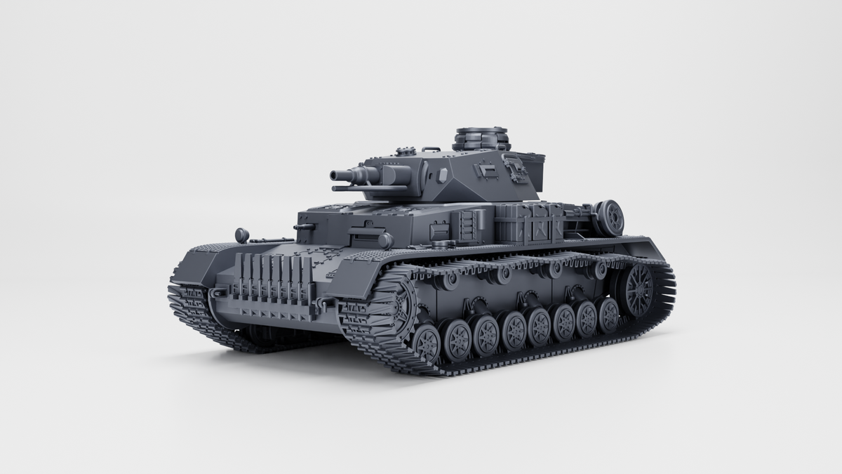 WG3D Panzer IV Ausf.E (standard+winter edition) (Germany, WW2)