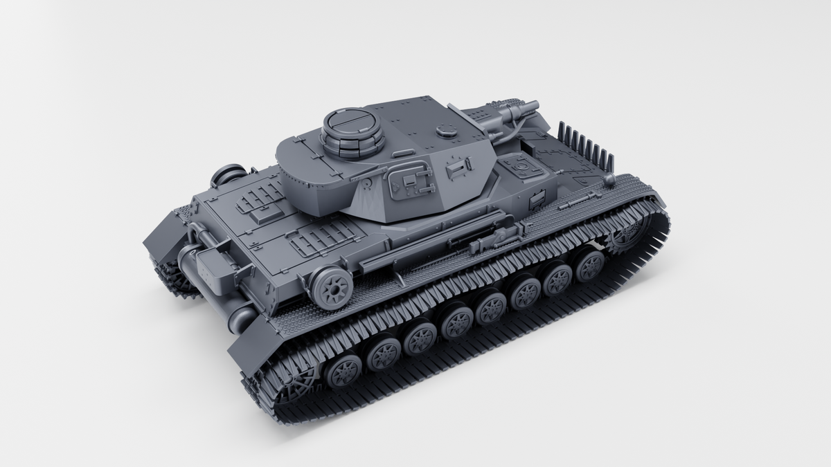 WG3D Panzer IV Ausf.E (standard+winter edition) (Germany, WW2)