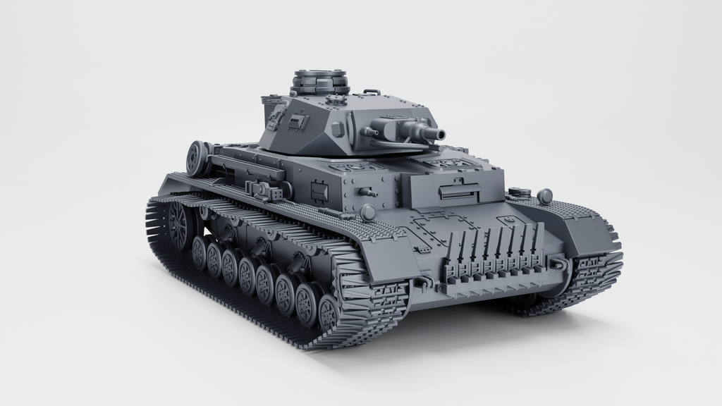 WG3D Panzer IV Ausf.E (standard+winter edition) (Germany, WW2)
