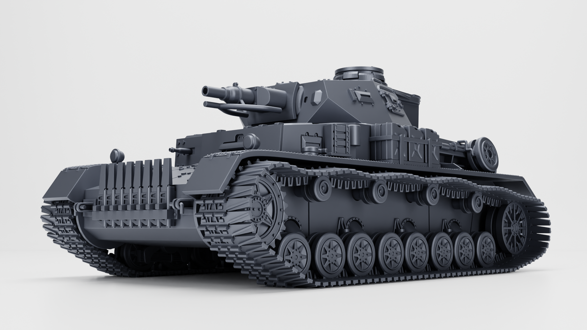 WG3D Panzer IV Ausf.E (standard+winter edition) (Germany, WW2)
