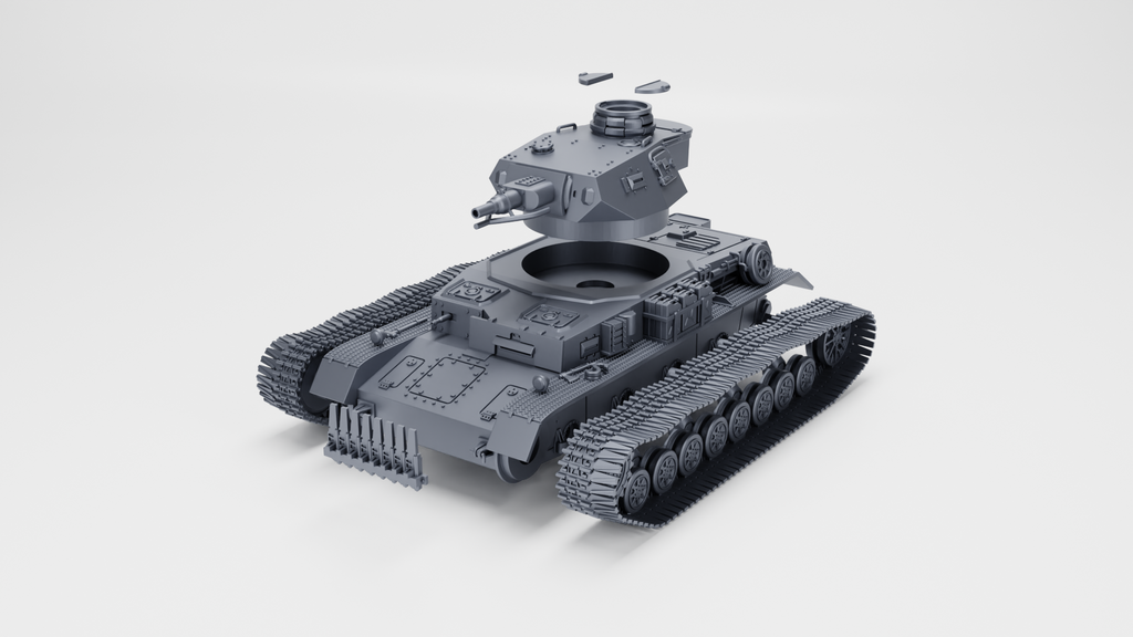 WG3D Panzer IV Ausf.E (standard+winter edition) (Germany, WW2)