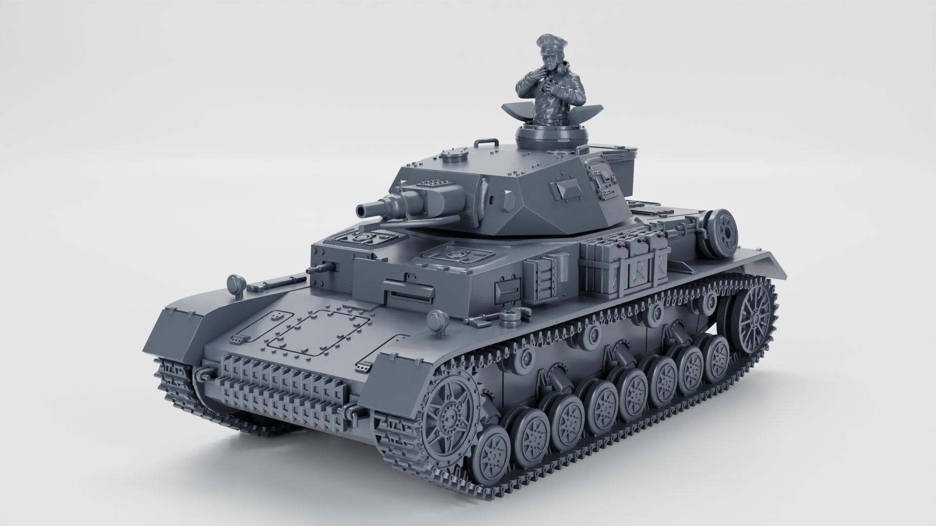 WG3D Panzer IV Ausf F - 75mm gun  (Germany, WW2)