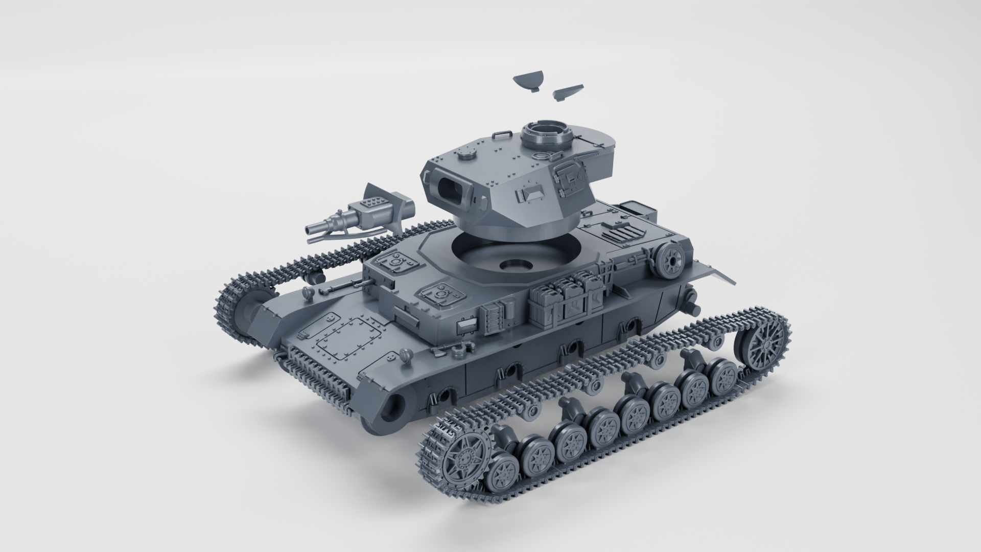 WG3D Panzer IV Ausf F - 75mm gun  (Germany, WW2)