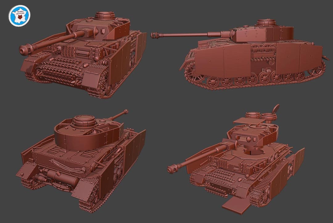 Arvernes Panzer IV Ausf H (Germany, WW2)