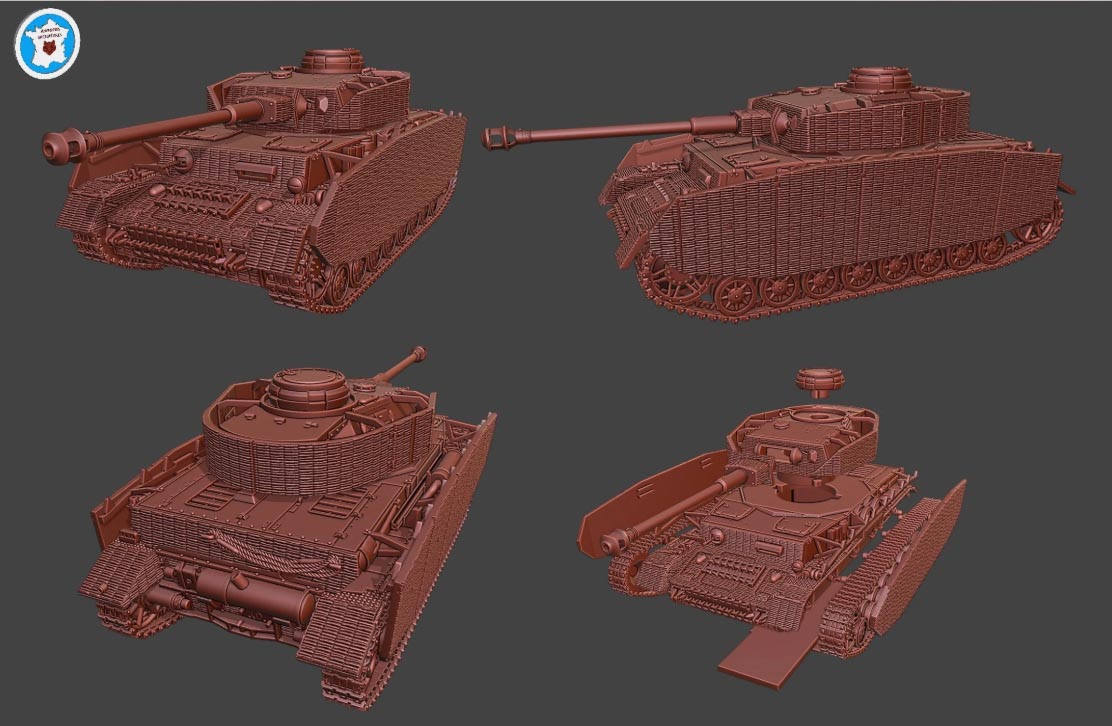 Arvernes Panzer IV Ausf H (Germany, WW2)