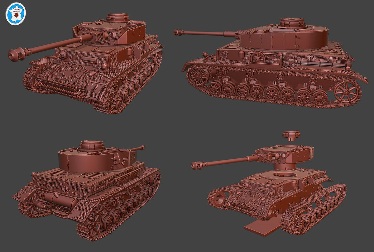 Arvernes Panzer IV Ausf H Escadron Besnier (Germany, WW2)