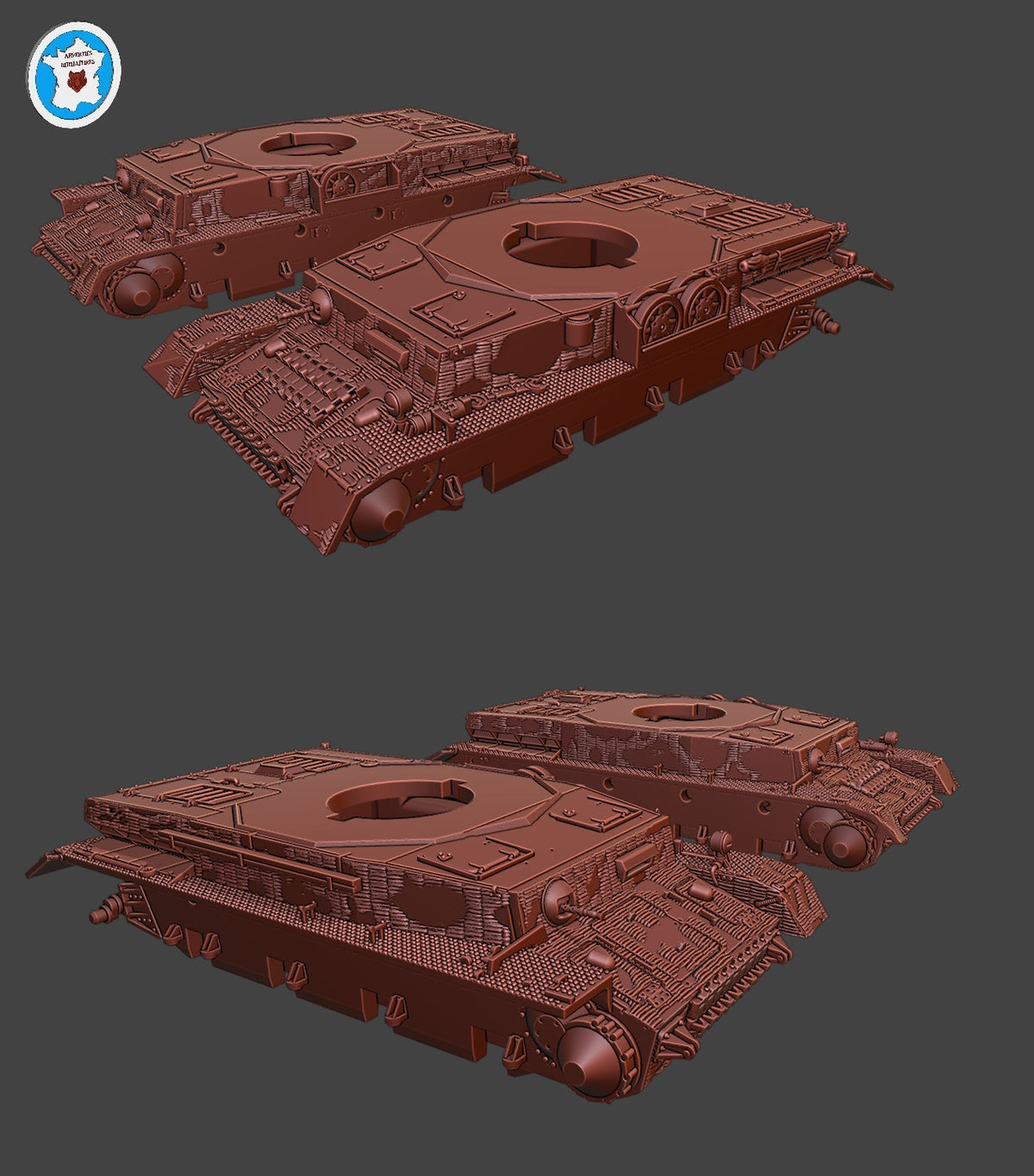 Arvernes Panzer IV Ausf H Escadron Besnier (Germany, WW2)