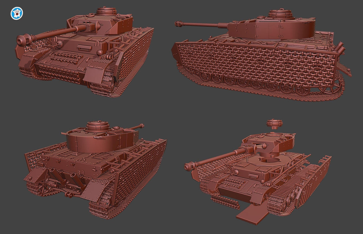Arvernes Panzer IV Ausf J (Germany, WW2)
