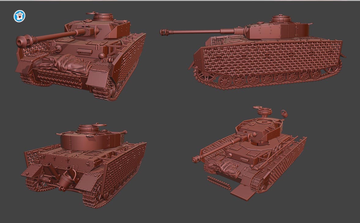 Arvernes Panzer IV Ausf J (Germany, WW2)