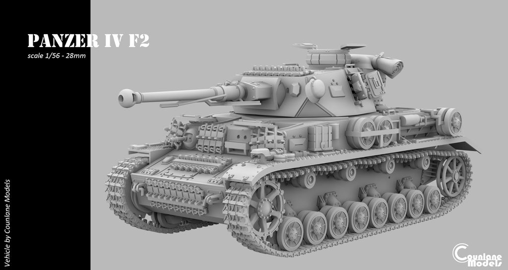 Counlane Panzer IV F2 1942 (Germany, WWII)